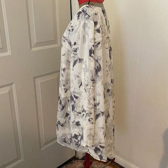 Apt 9 Boho V-Neck long Sleeve High Low Tunic Top Women Size 1X - Picture 2 of 6